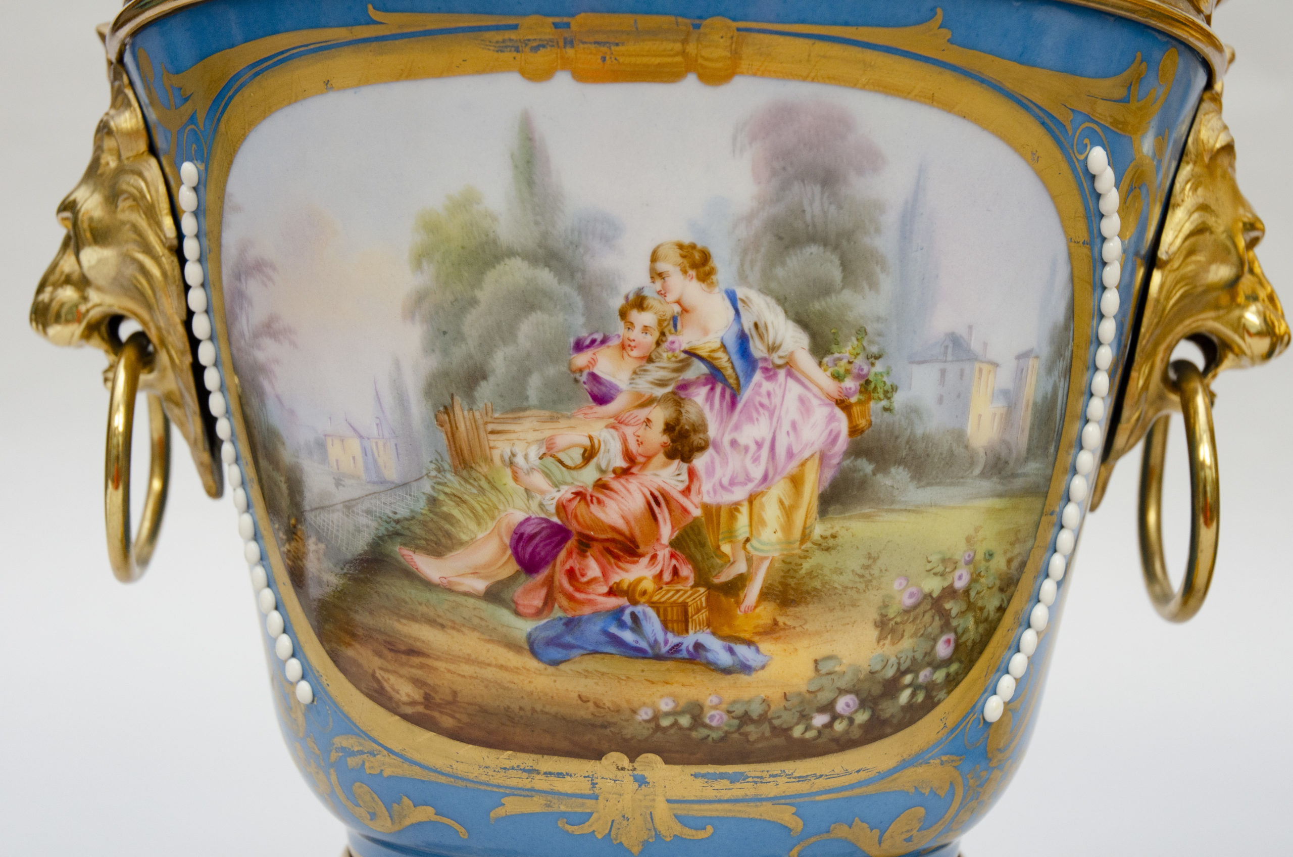 Louis XVIde stijl Caches-pots, Paris - Afbeelding 3