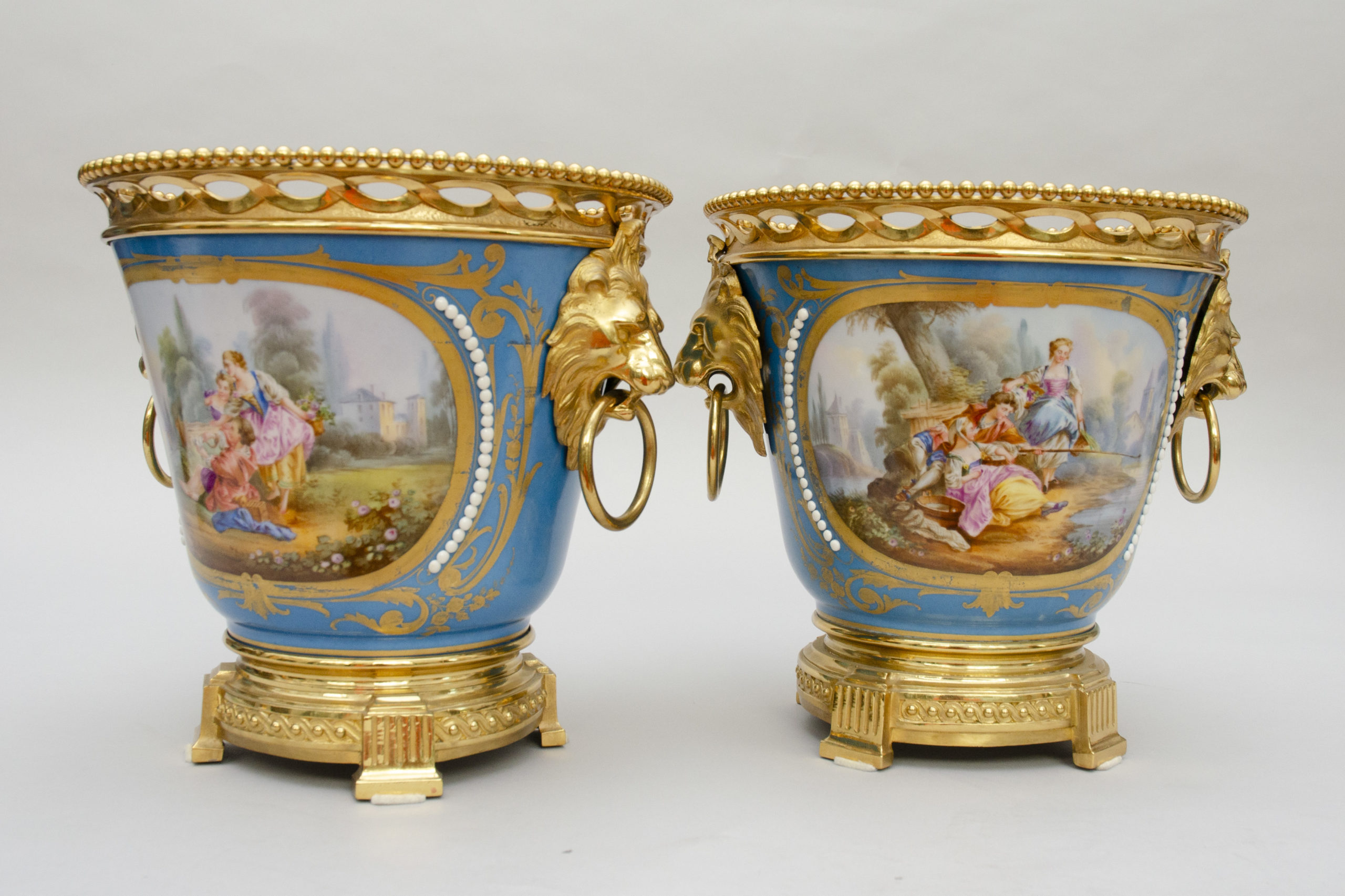 Louis XVIde stijl Caches-pots, Paris - Afbeelding 6