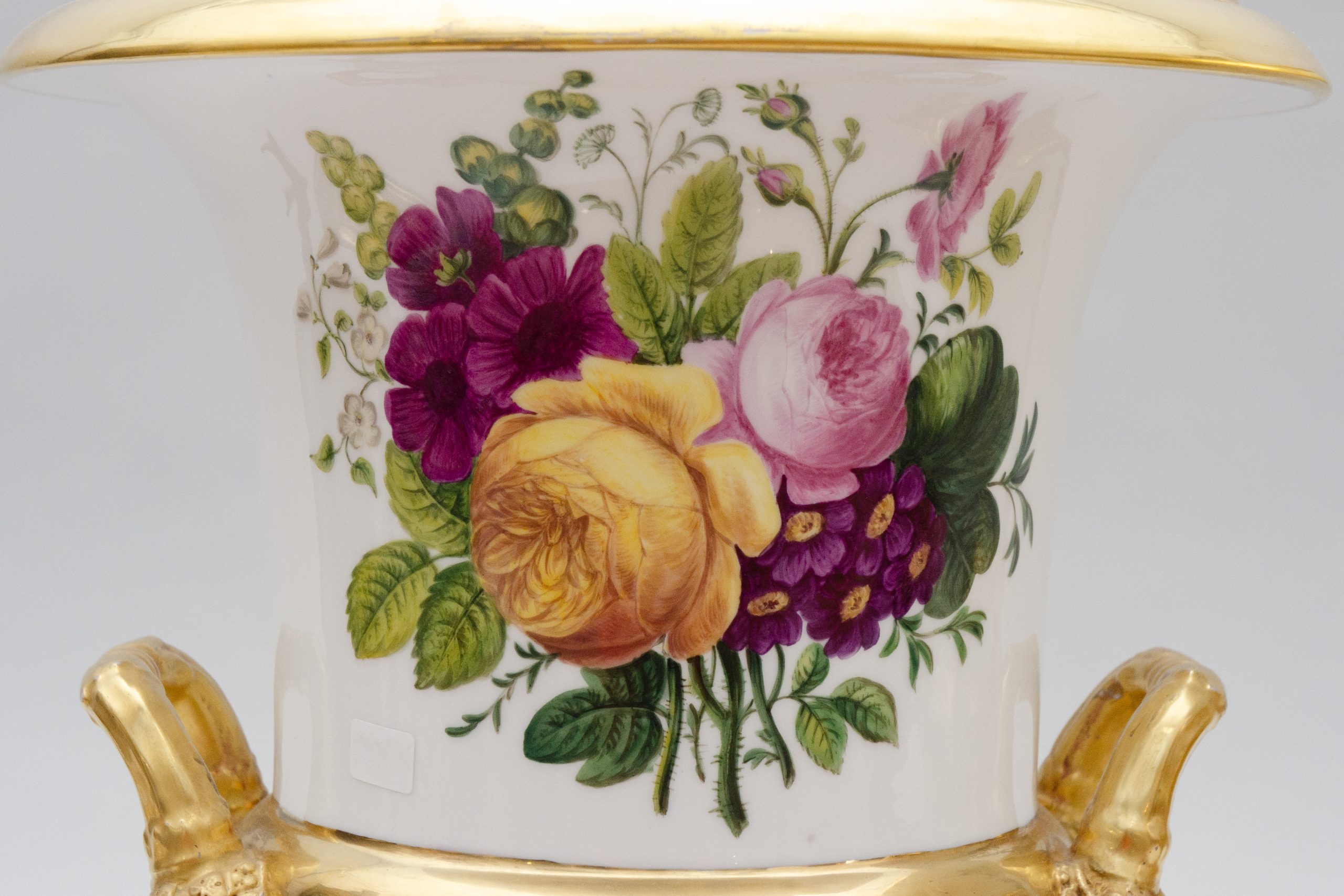 Superbe paire de vases Médicis à thème de chasse, Schoelcher Paris – Image 8