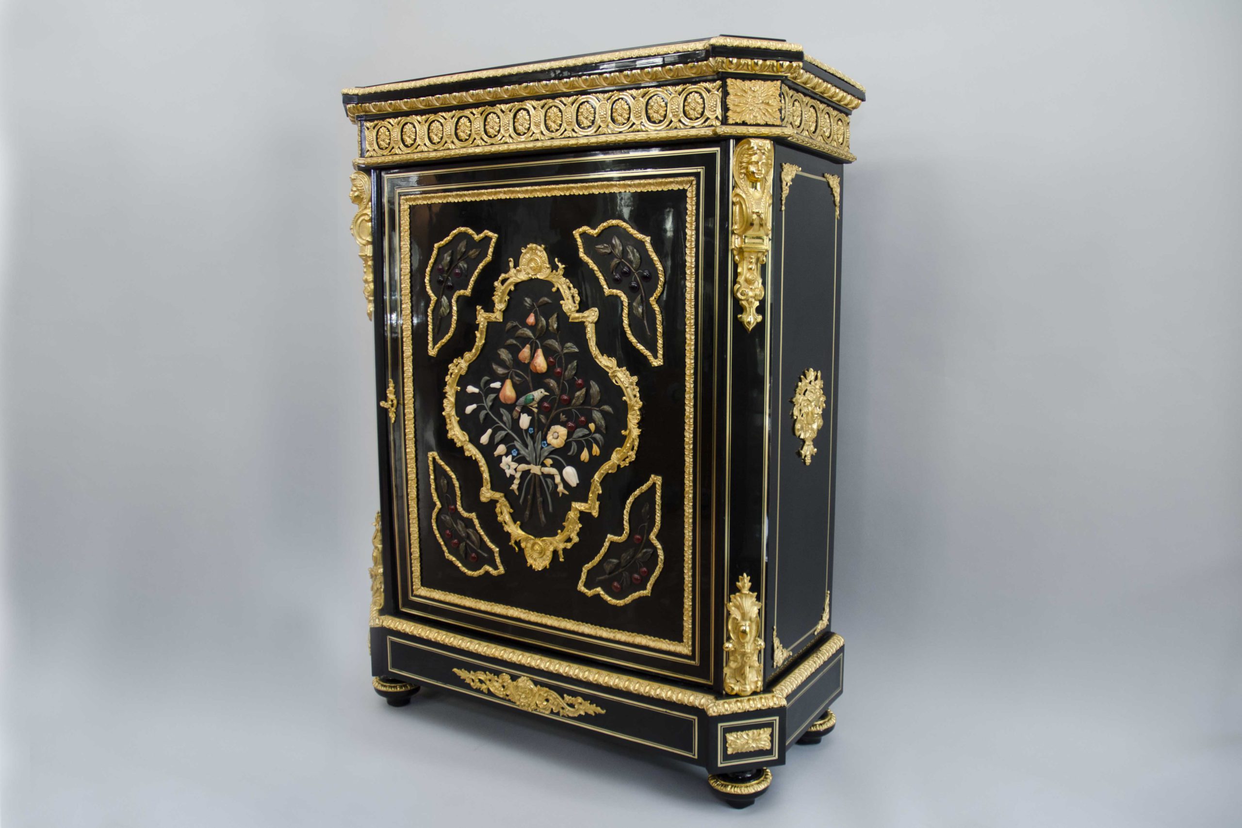 Exceptionnelle dresse d'appui "Pietra Dura", BEFORT JEUNE à Paris – Image 7