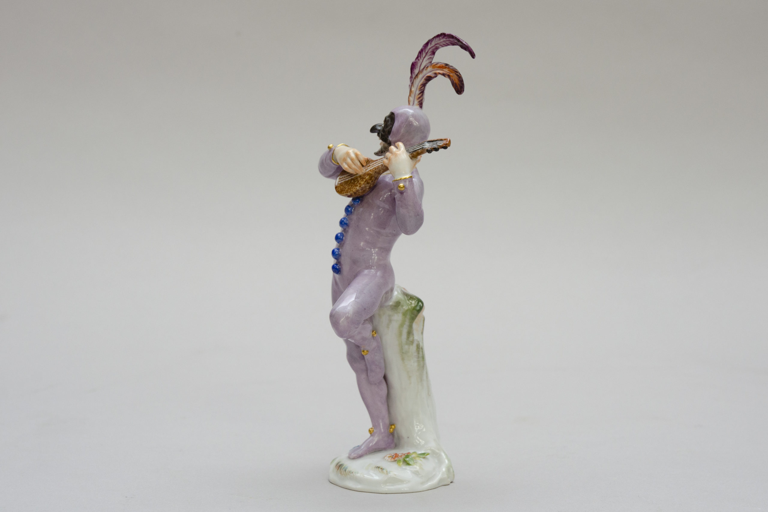 "Harlequin" en "Coviello", Meissen manufactuur - Image 10