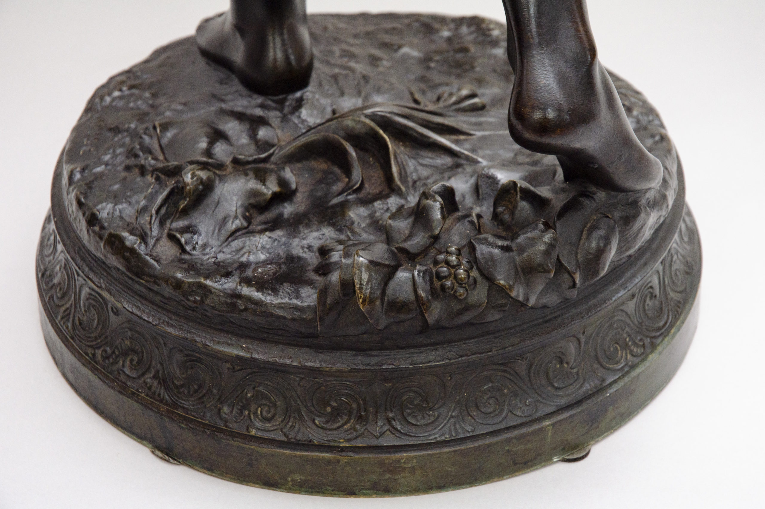 "Ganaï, the Indian singer" bronze, Laoust André-Louis-Adolphe (Douai 1843 - Paris 1924) - Afbeelding 12