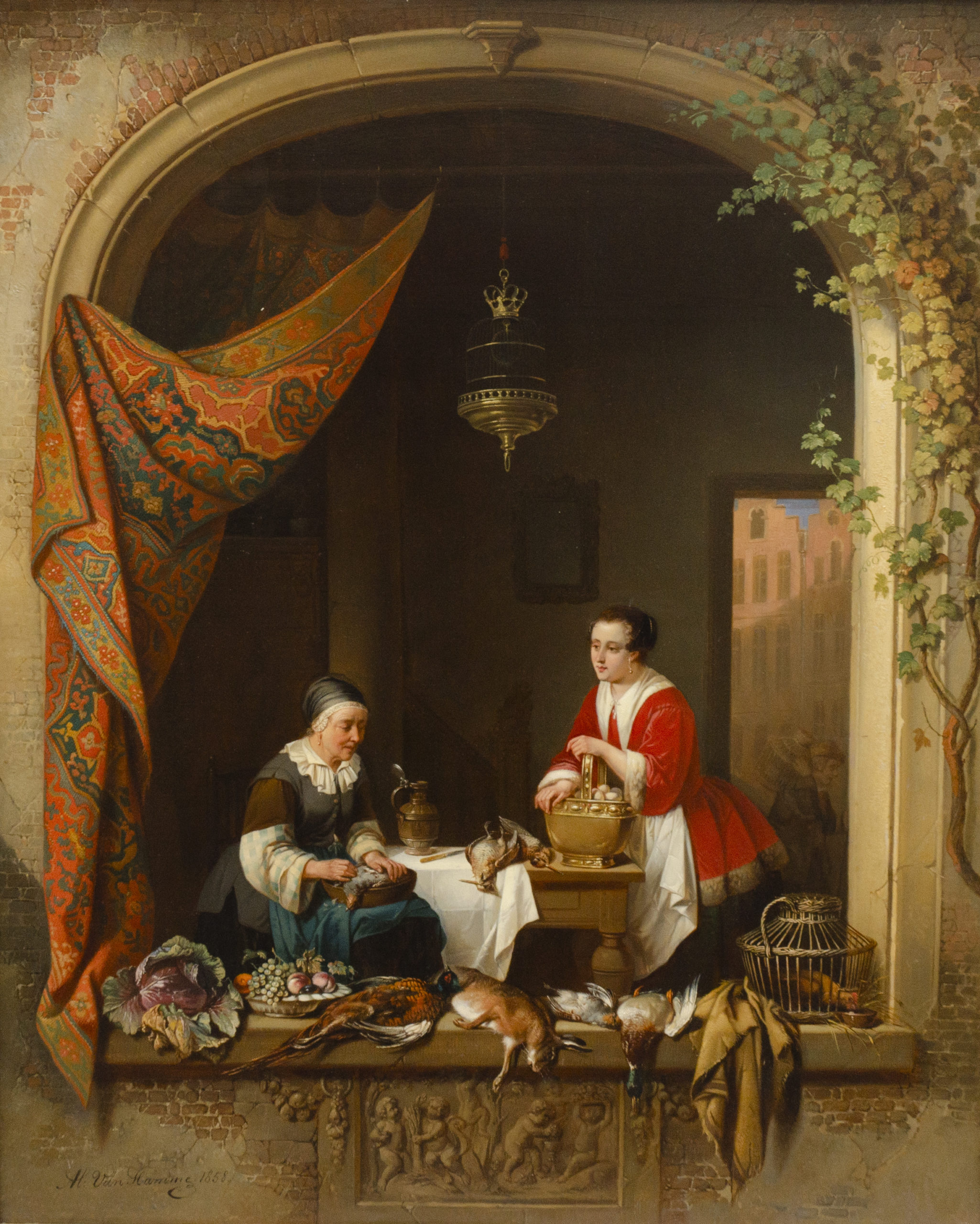 "La préparation du festin", Alexis Van Hamme – Image 2