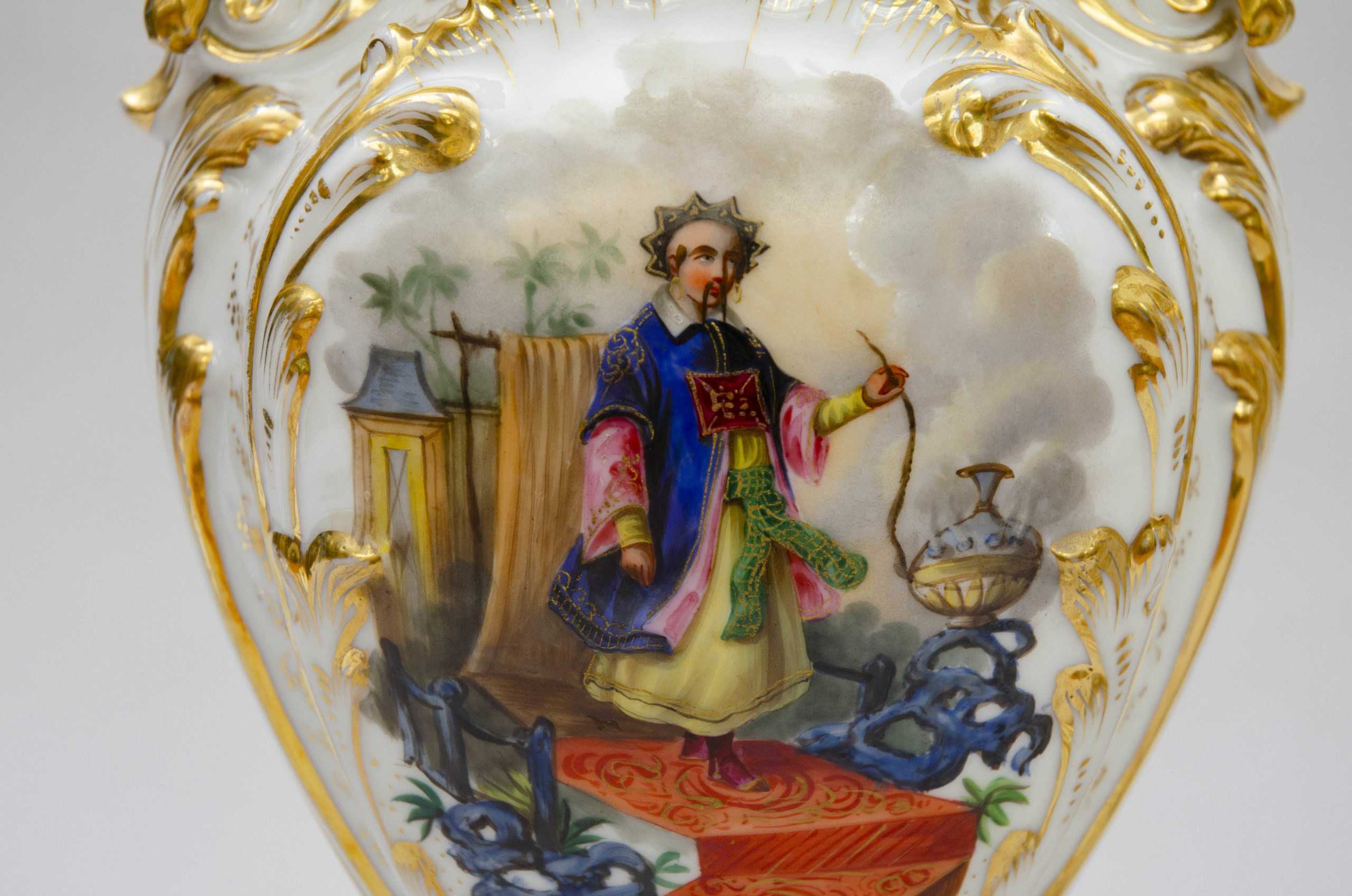 Rare paire de vases aux "Chinoiserie", Paris – Image 4