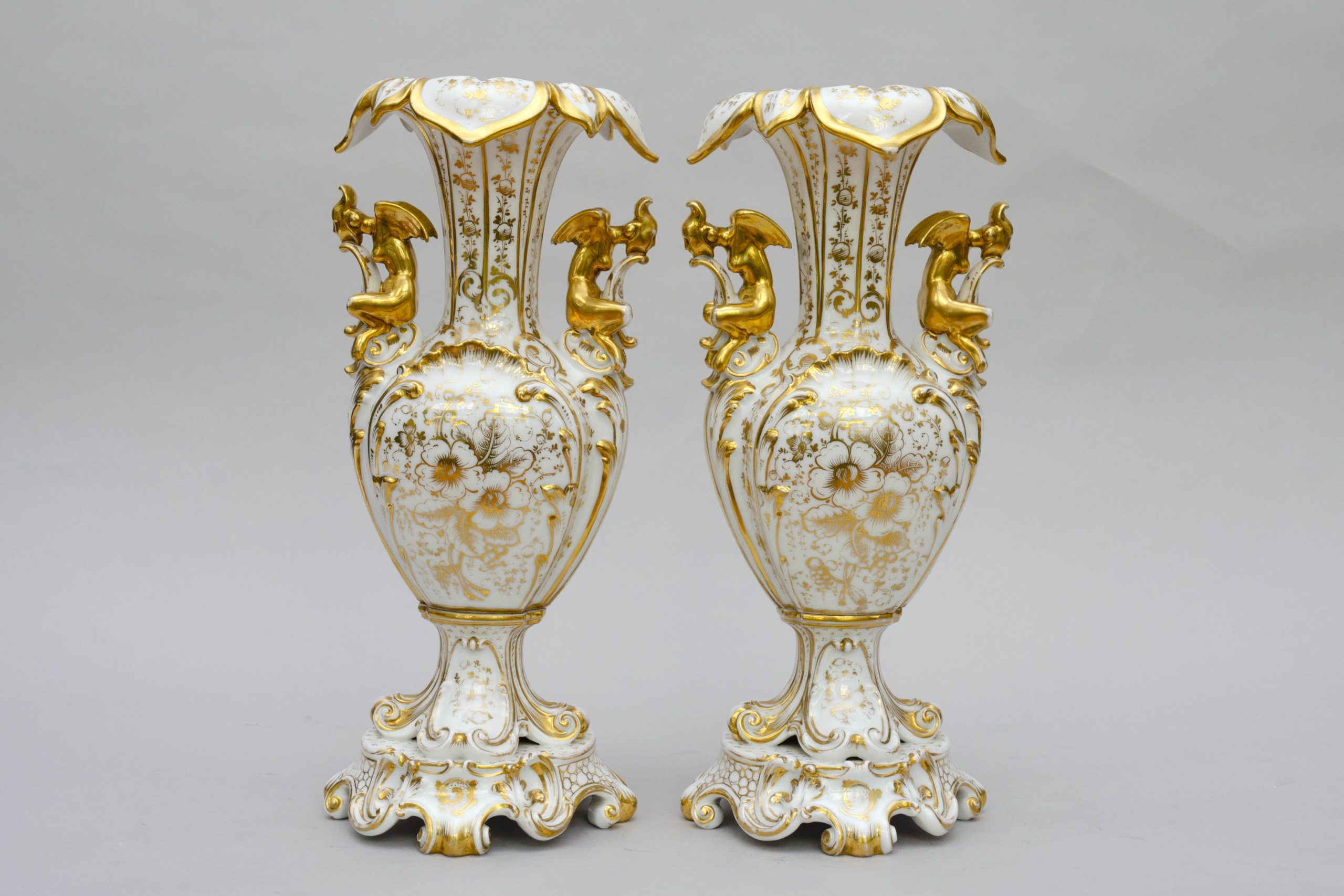 Rare paire de vases aux "Chinoiserie", Paris – Image 7