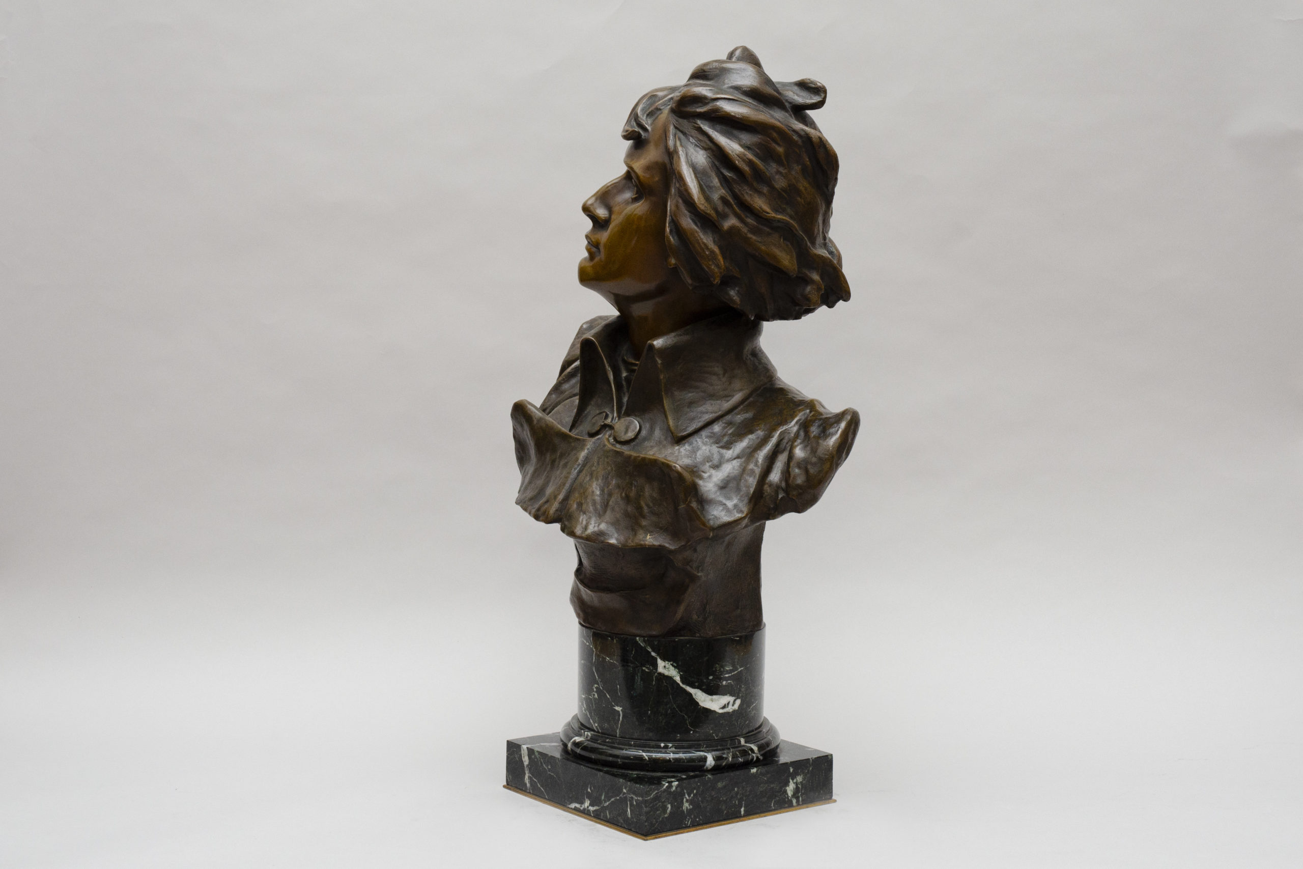 Bronze bust of Napoleon Bonaparte, Luca Madrassi - Image 9