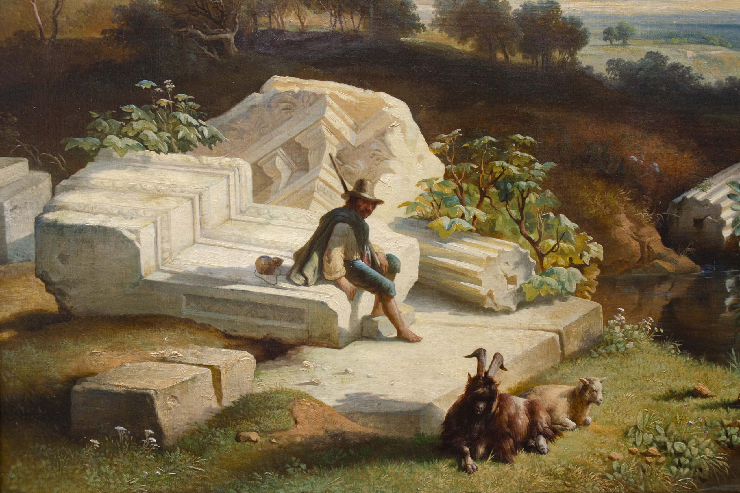 "Vue de la campange romaine", Ferdinand Joseph Bernard Marinus (1808-1890) – Image 5