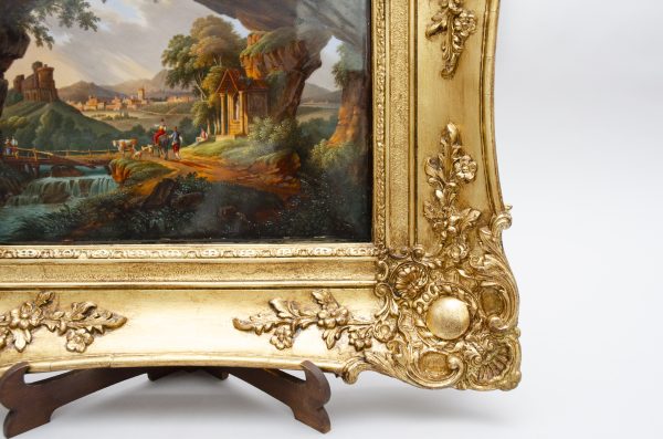 "Animated landscape", porcelain plaque - Afbeelding 6
