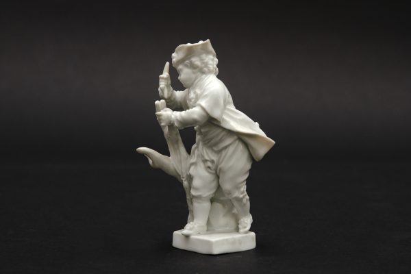 "Enfant jardinier", porcelaine blanche de Meissen – Image 5