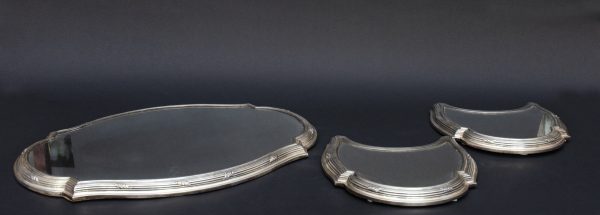 Sterling silver centerpiece "surtout", Tétard Frères in Paris - Image 4