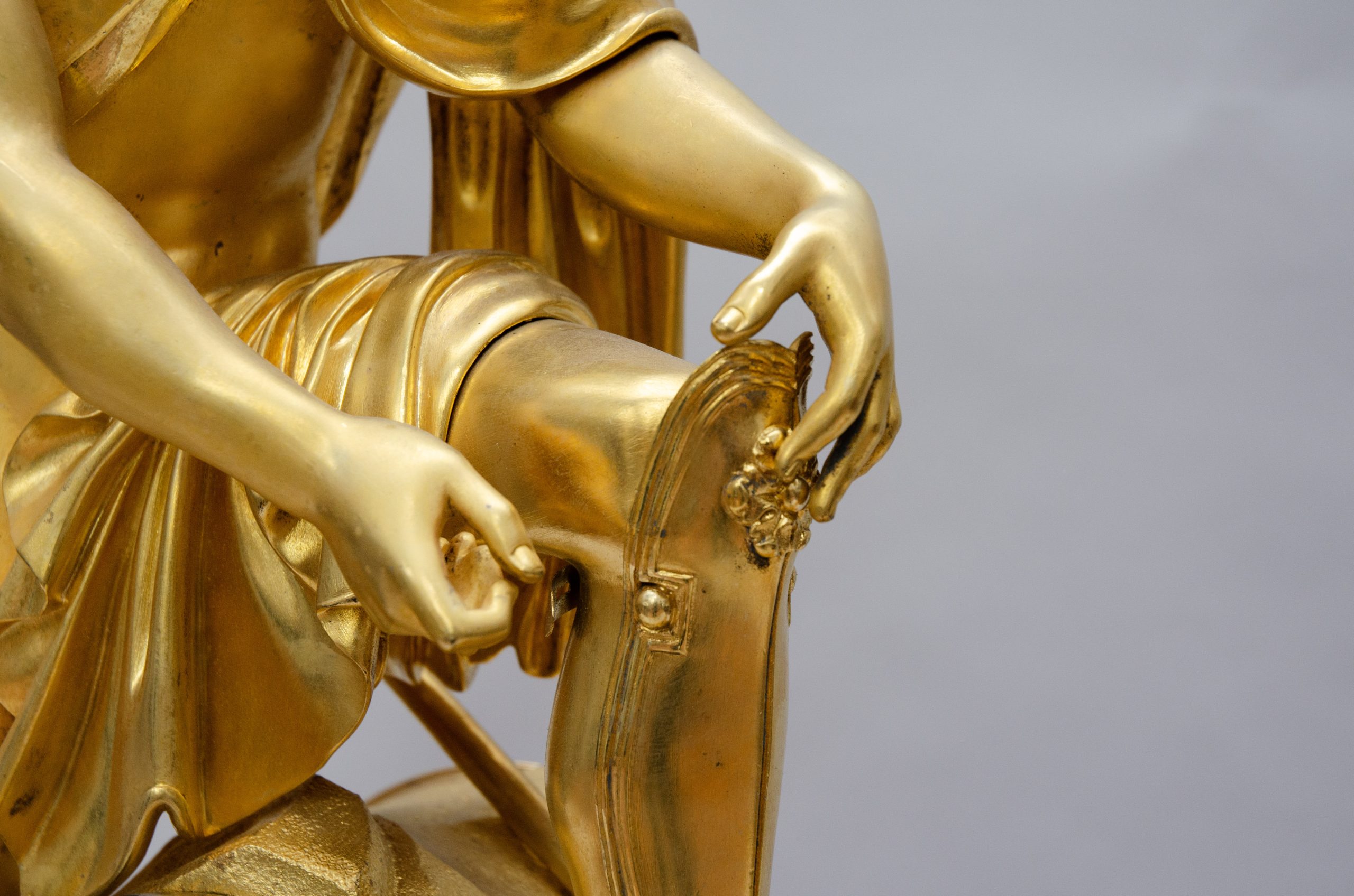 "Achilles" gilt bonze garniture, France - Image 6