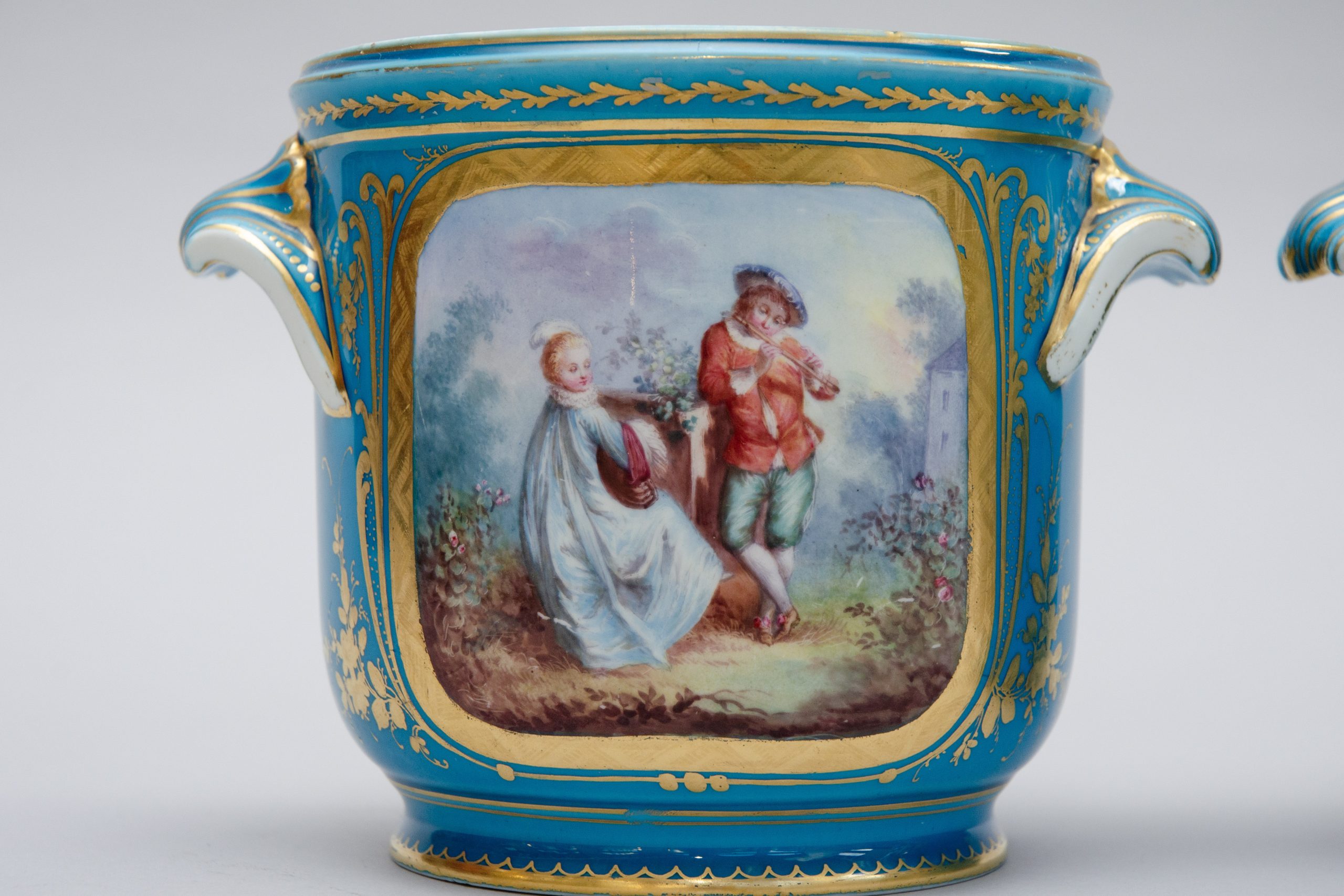 Pair of coolers in the Sèvres style - Image 3