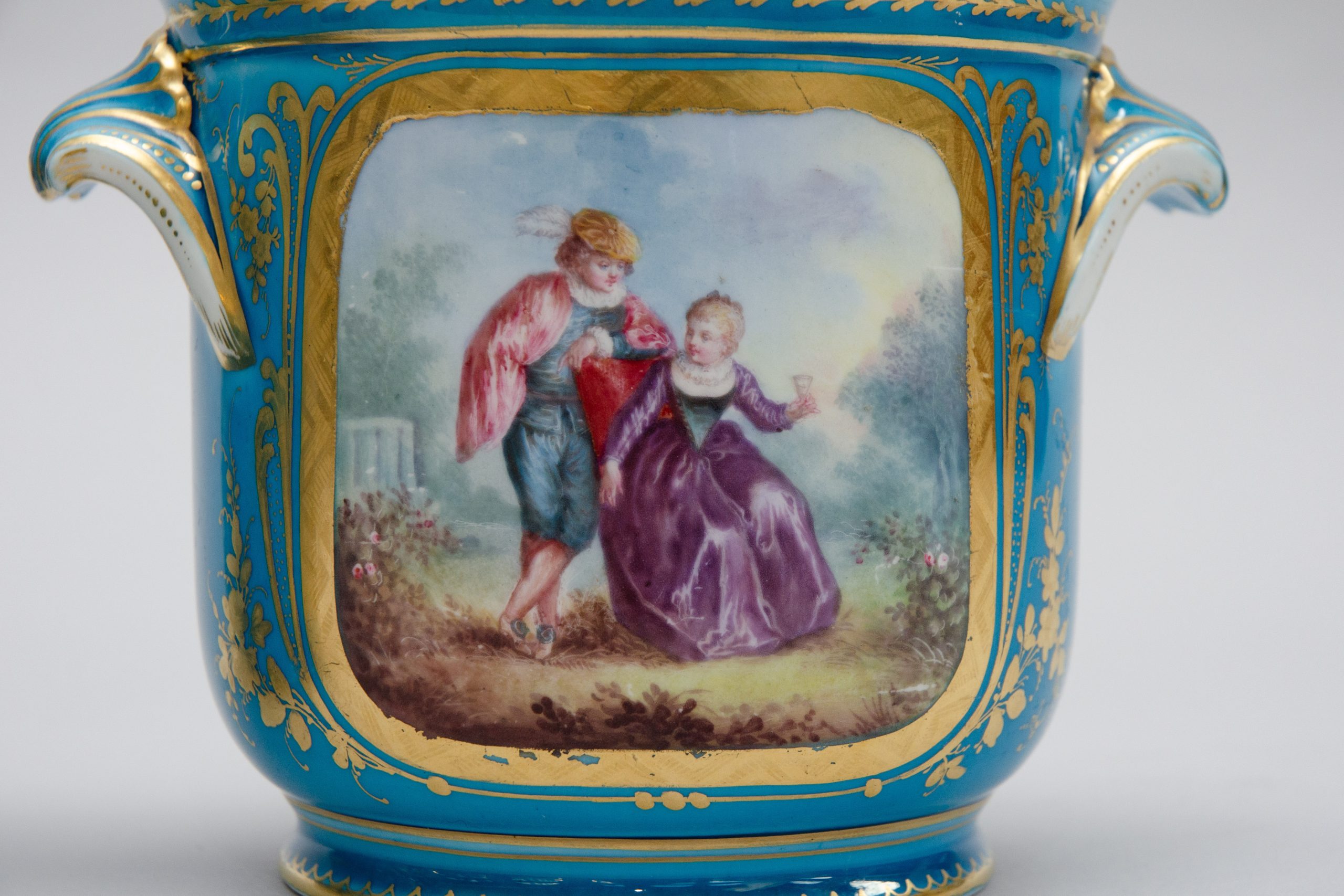 Pair of coolers in the Sèvres style - Image 2