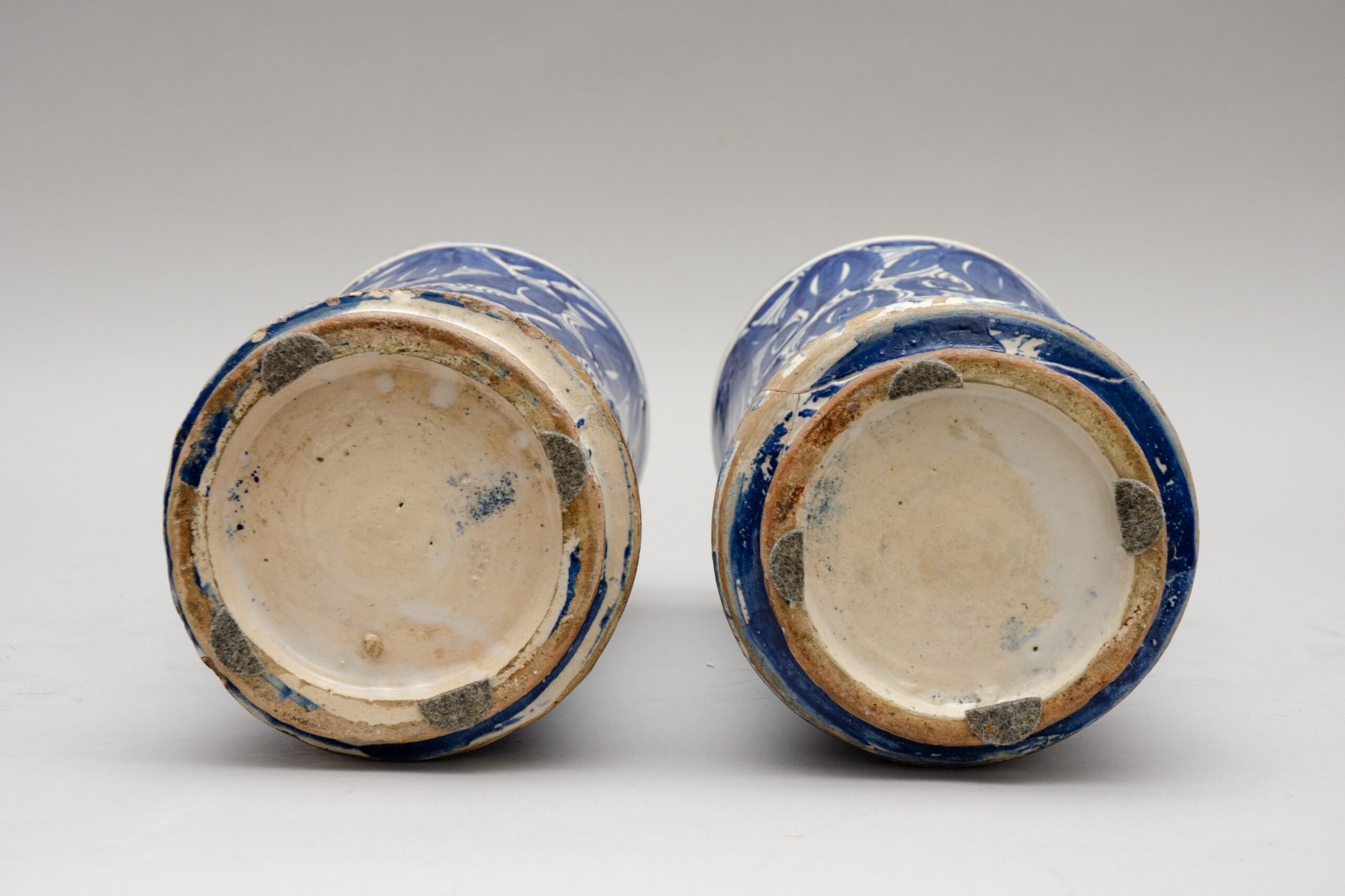 Rare pair of "Albarelli" jars, North-Italy - Image 6