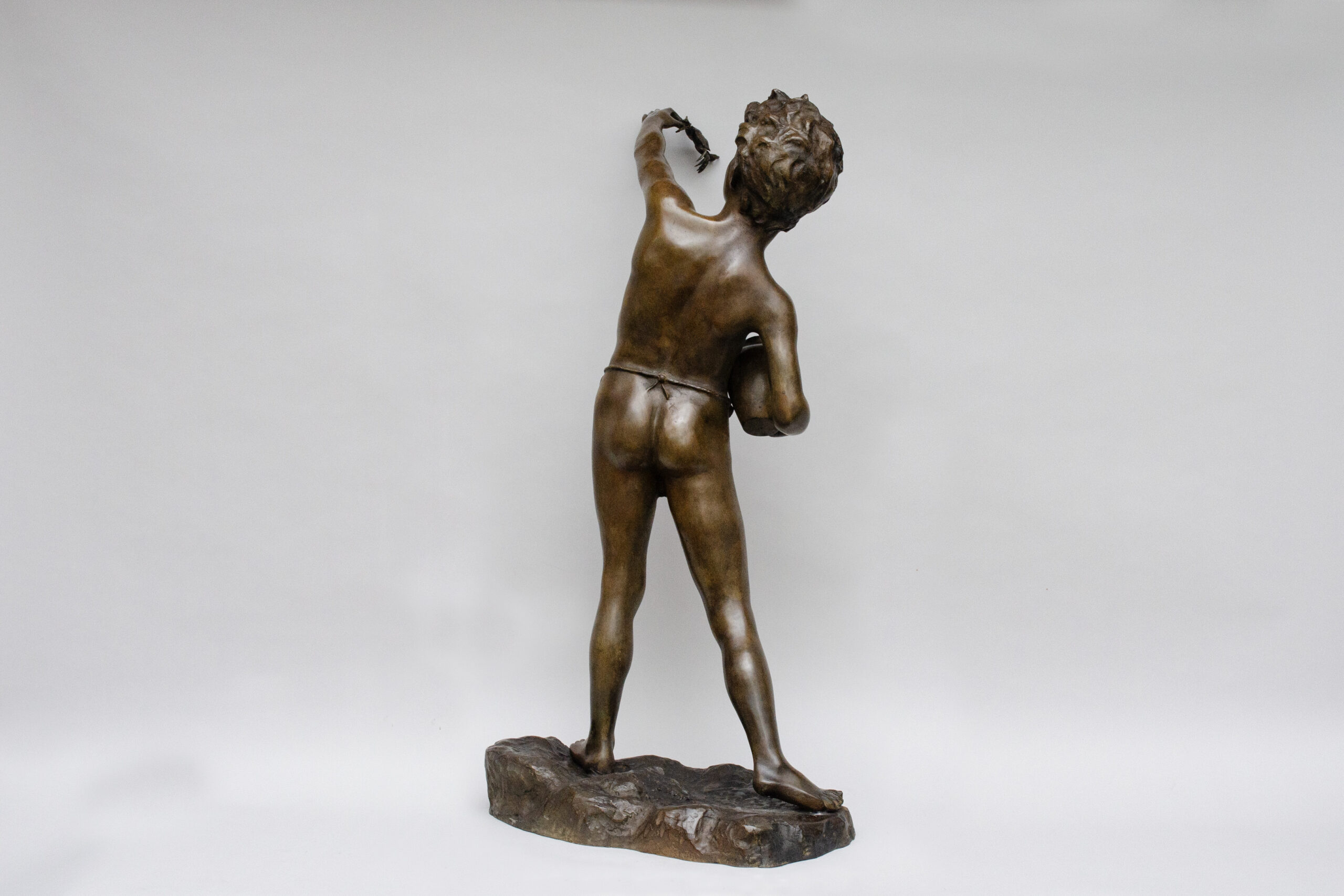 Grand bronze « pêcheur de crabes », Giovanni De Martino (Naples 1870-1935) - Image 9