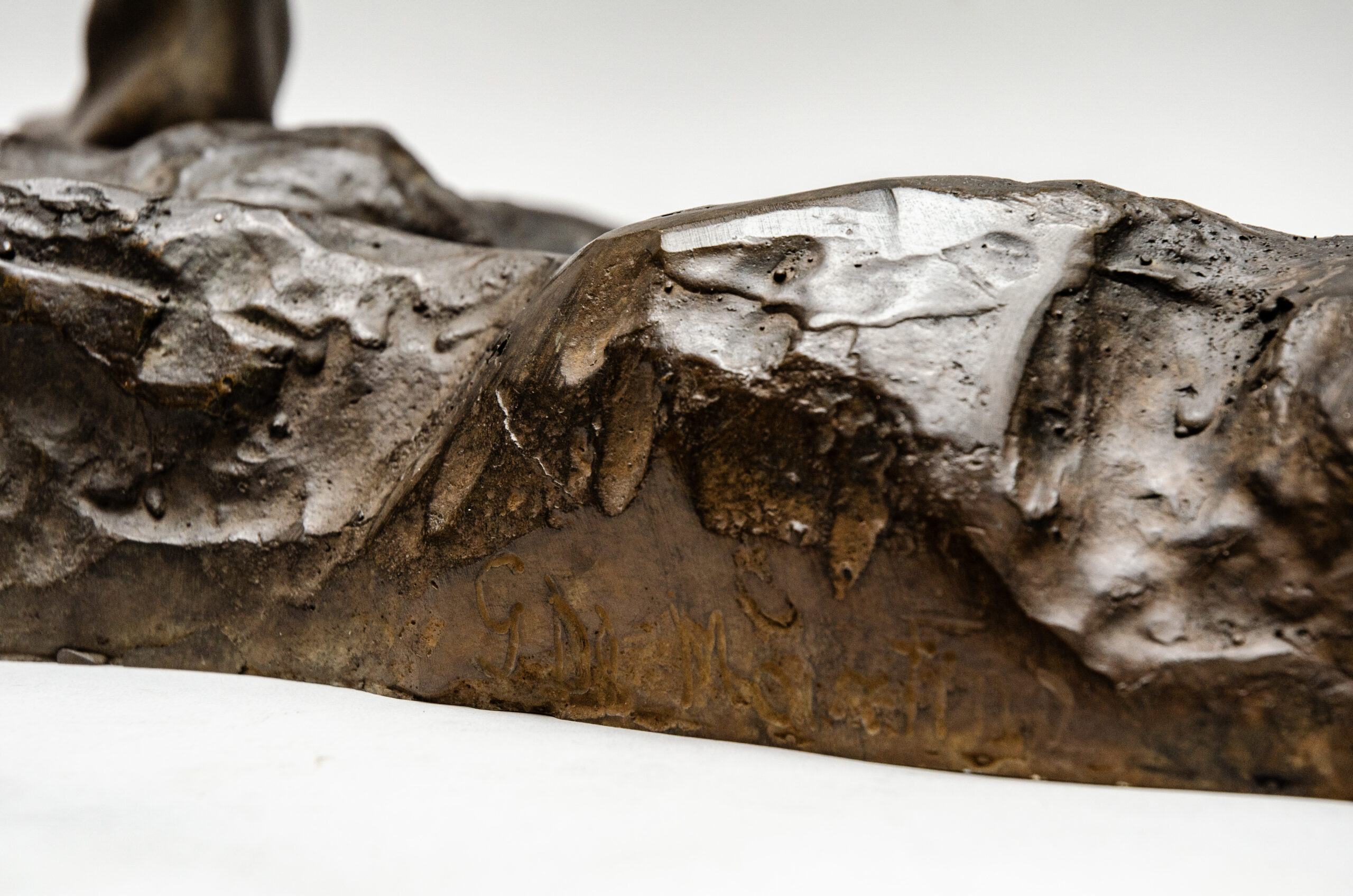 Grand bronze « pêcheur de crabes », Giovanni De Martino (Naples 1870-1935) - Image 12
