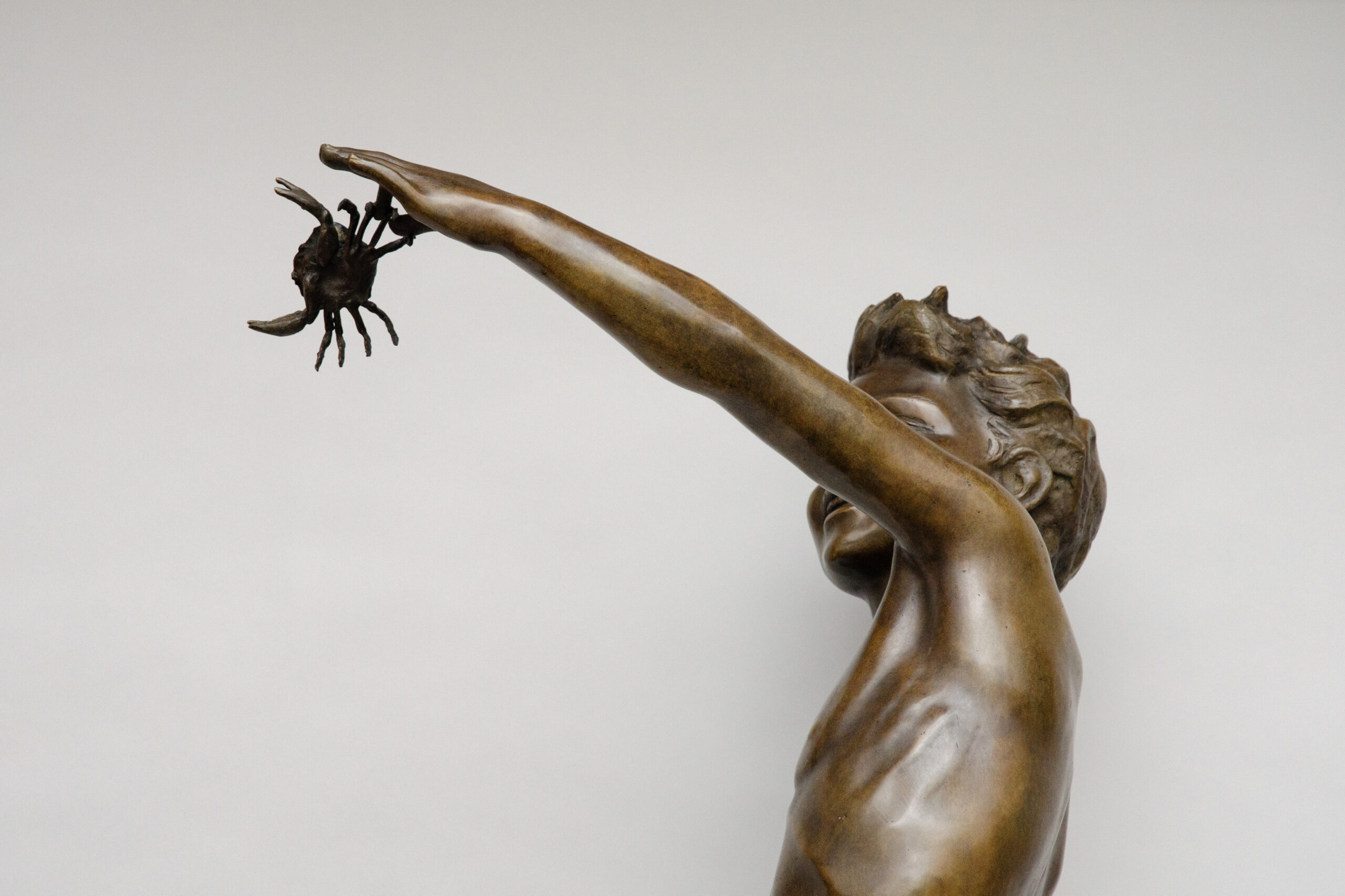 Grand bronze « pêcheur de crabes », Giovanni De Martino (Naples 1870-1935) - Image 13