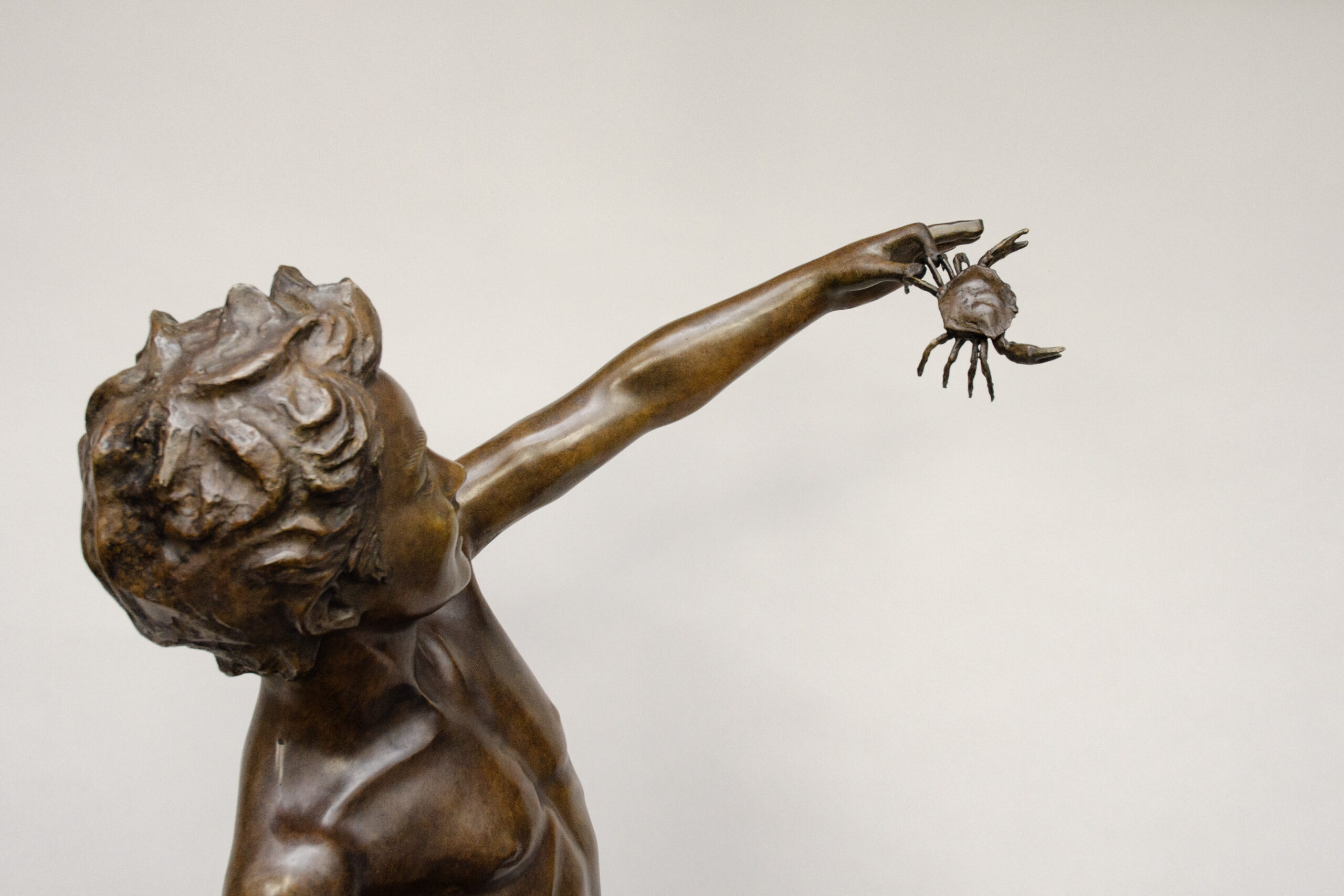 Grand bronze « pêcheur de crabes », Giovanni De Martino (Naples 1870-1935) - Image 7