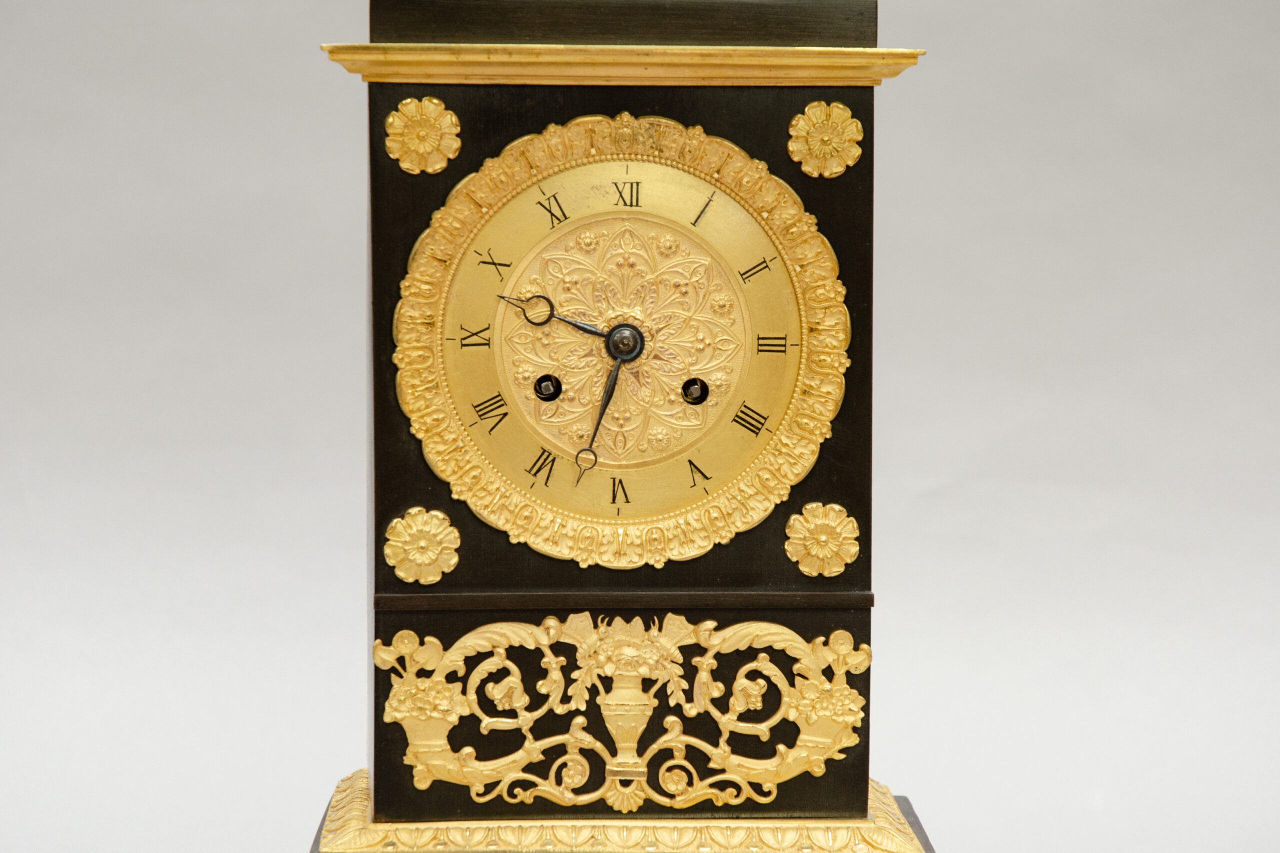 Small bronze clock, attributed to Charles Prosper Leroy - Image 2