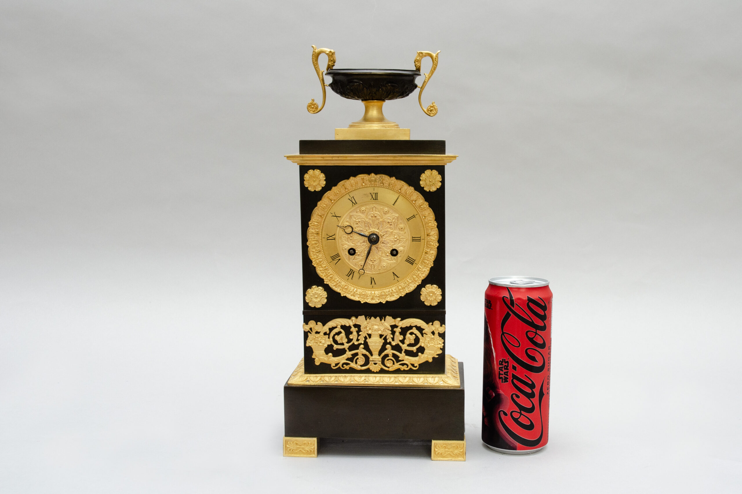 Small bronze clock, attributed to Charles Prosper Leroy - Image 7