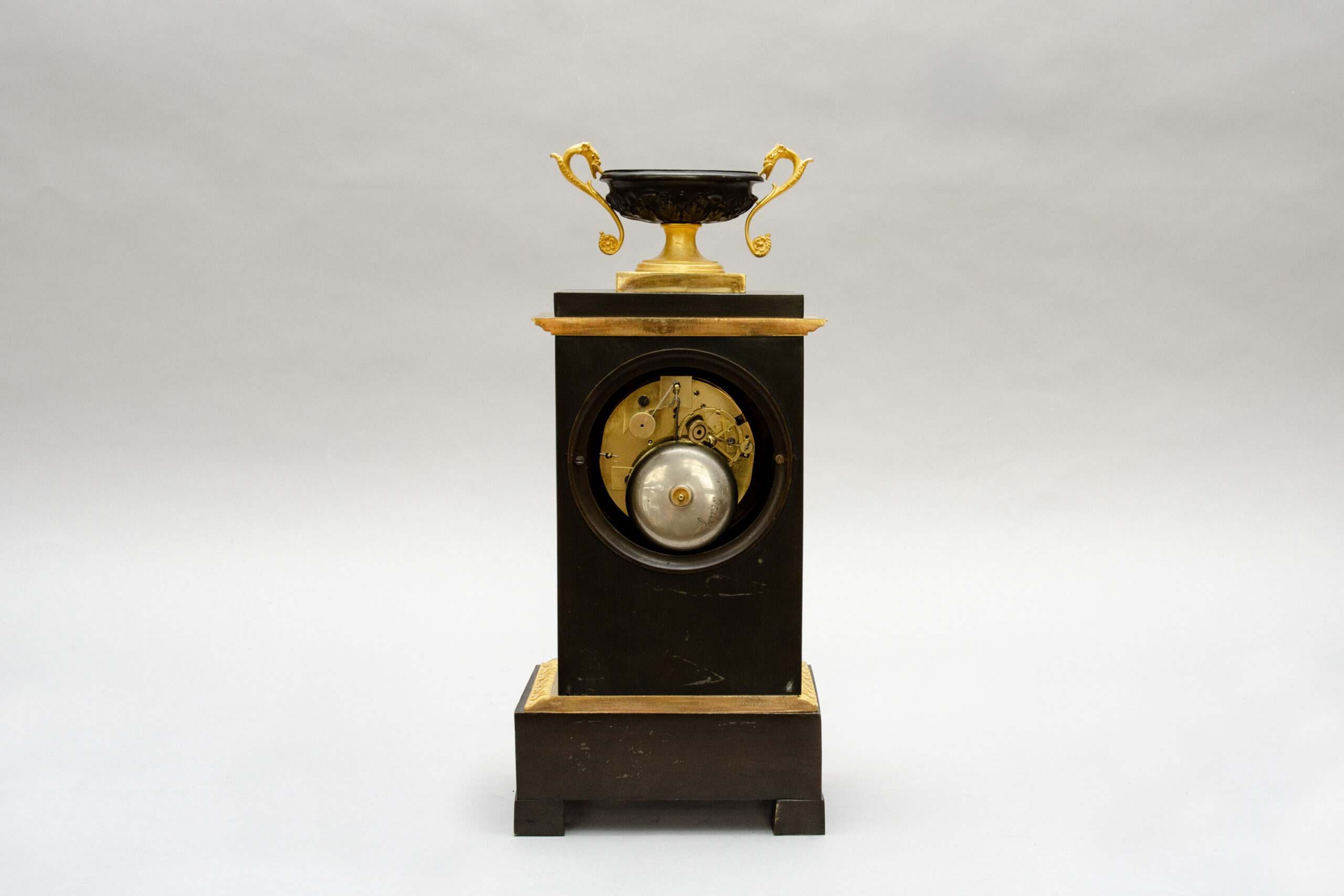 Small bronze clock, attributed to Charles Prosper Leroy - Image 5