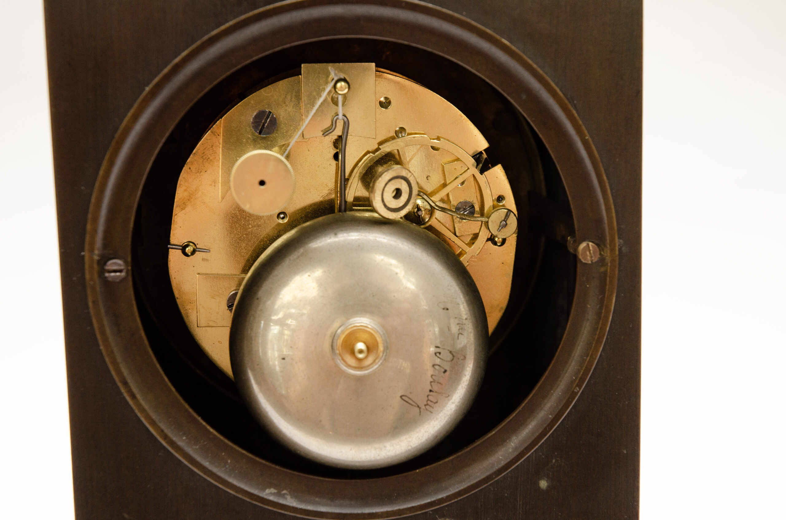 Small bronze clock, attributed to Charles Prosper Leroy - Image 6