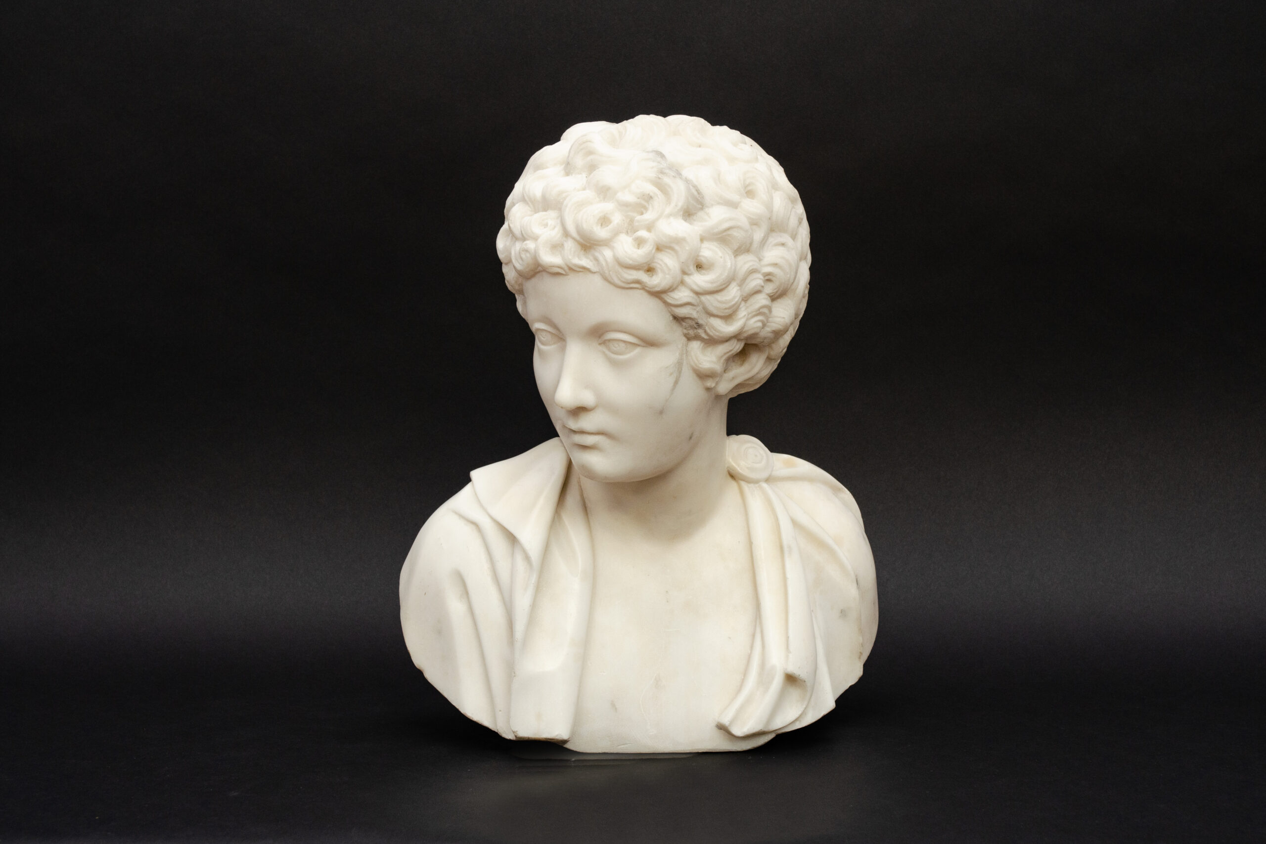 Buste en marbre de Marc Aurèle jeune - Image 3