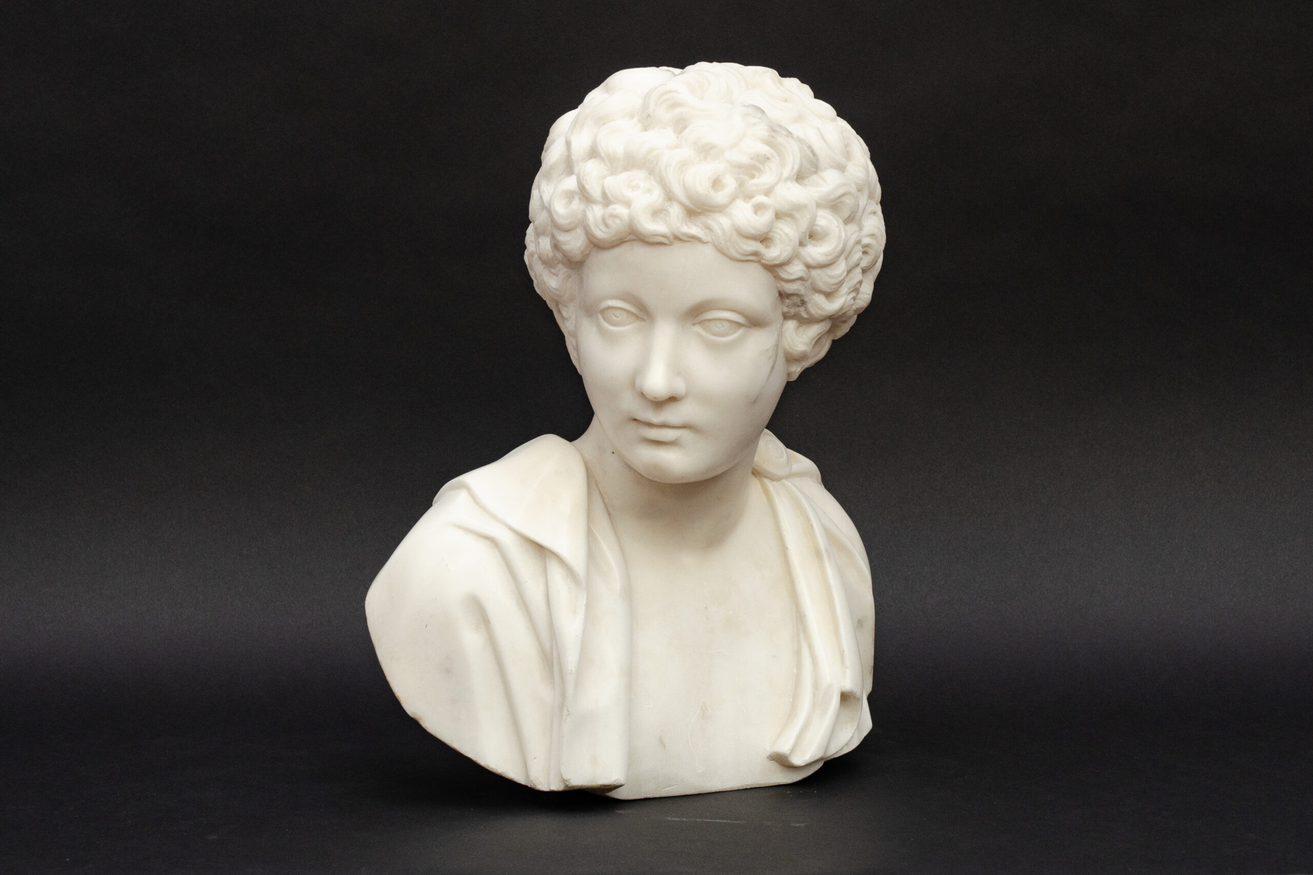 Buste en marbre de Marc Aurèle jeune