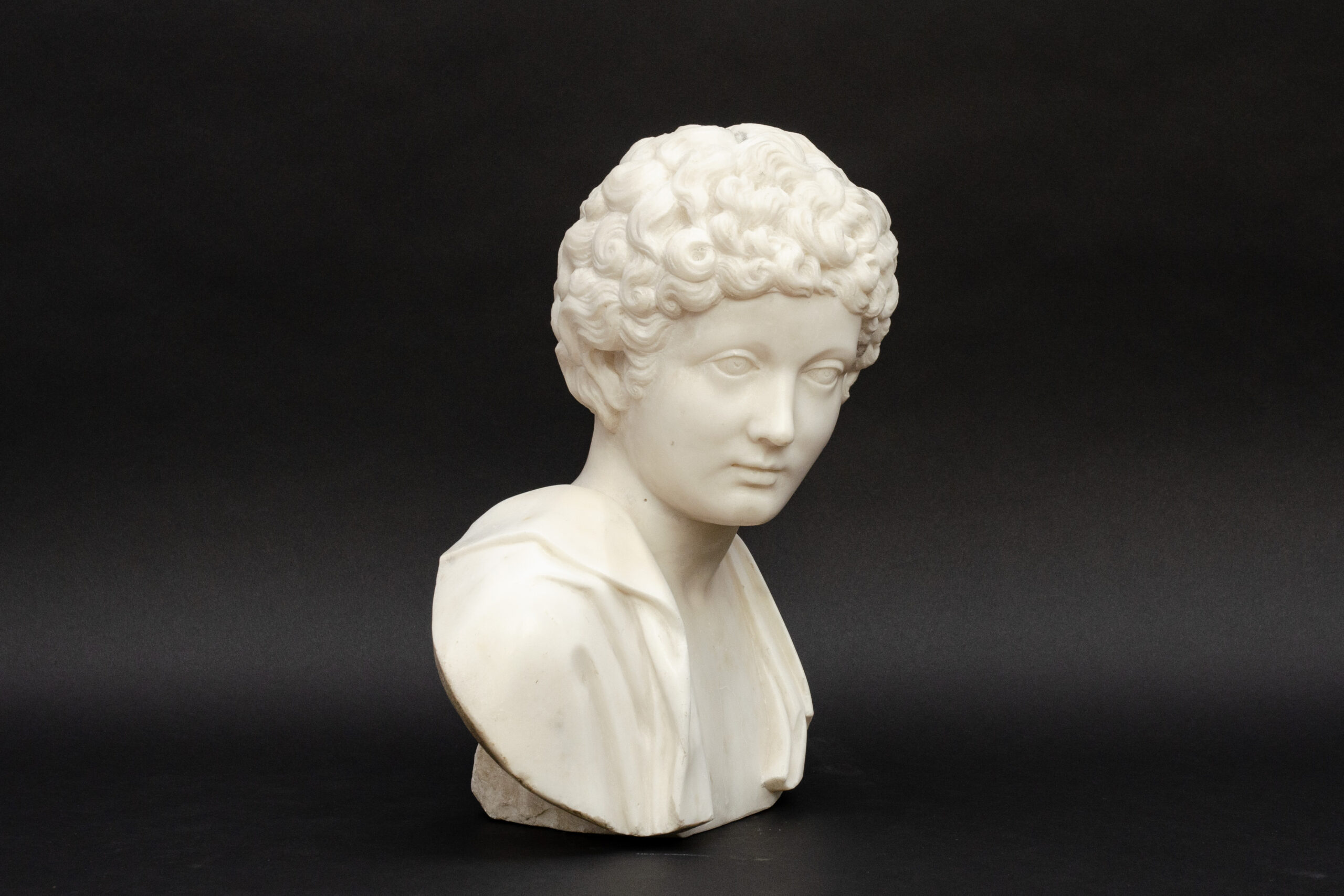 Buste en marbre de Marc Aurèle jeune - Image 4