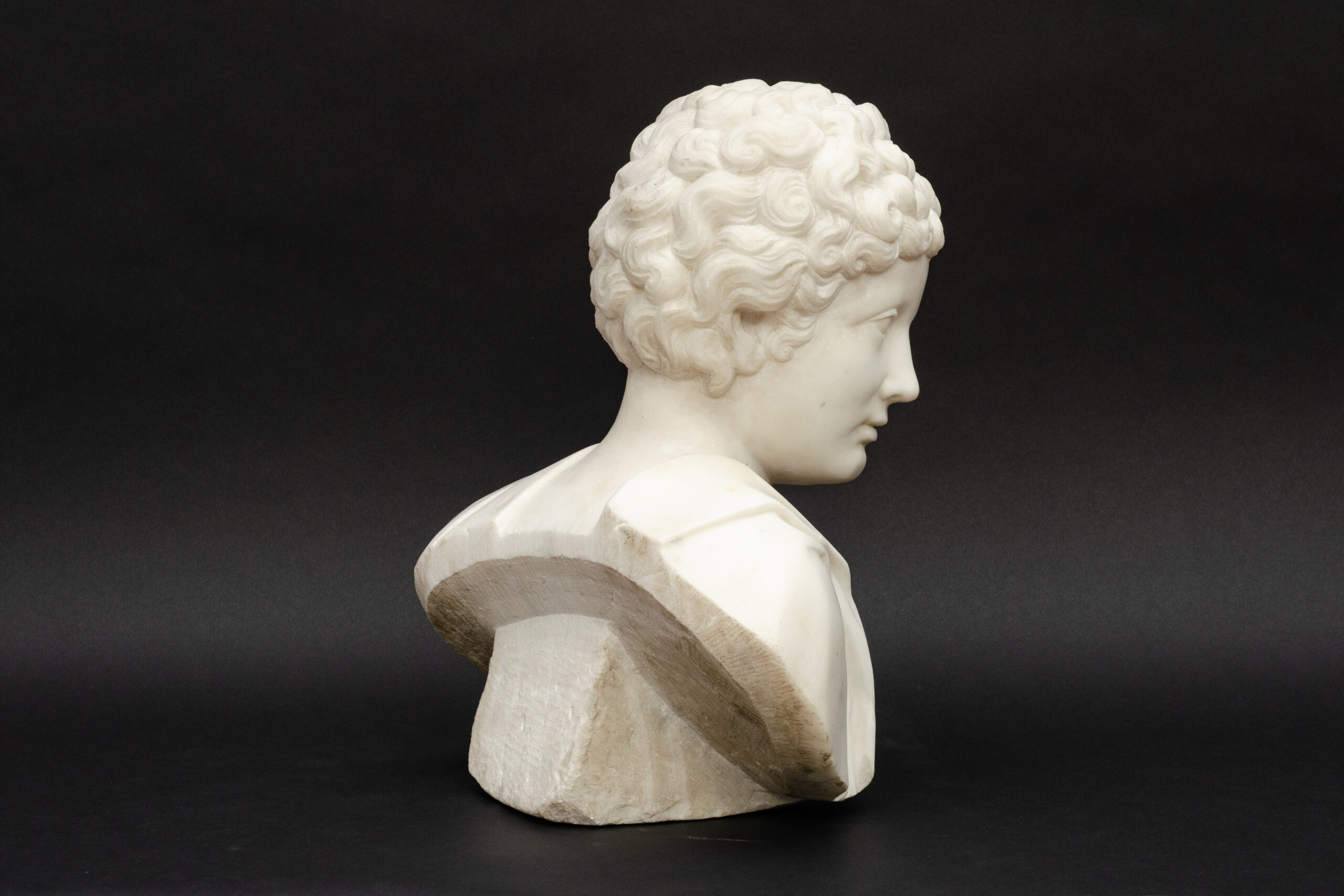 Buste en marbre de Marc Aurèle jeune - Image 6