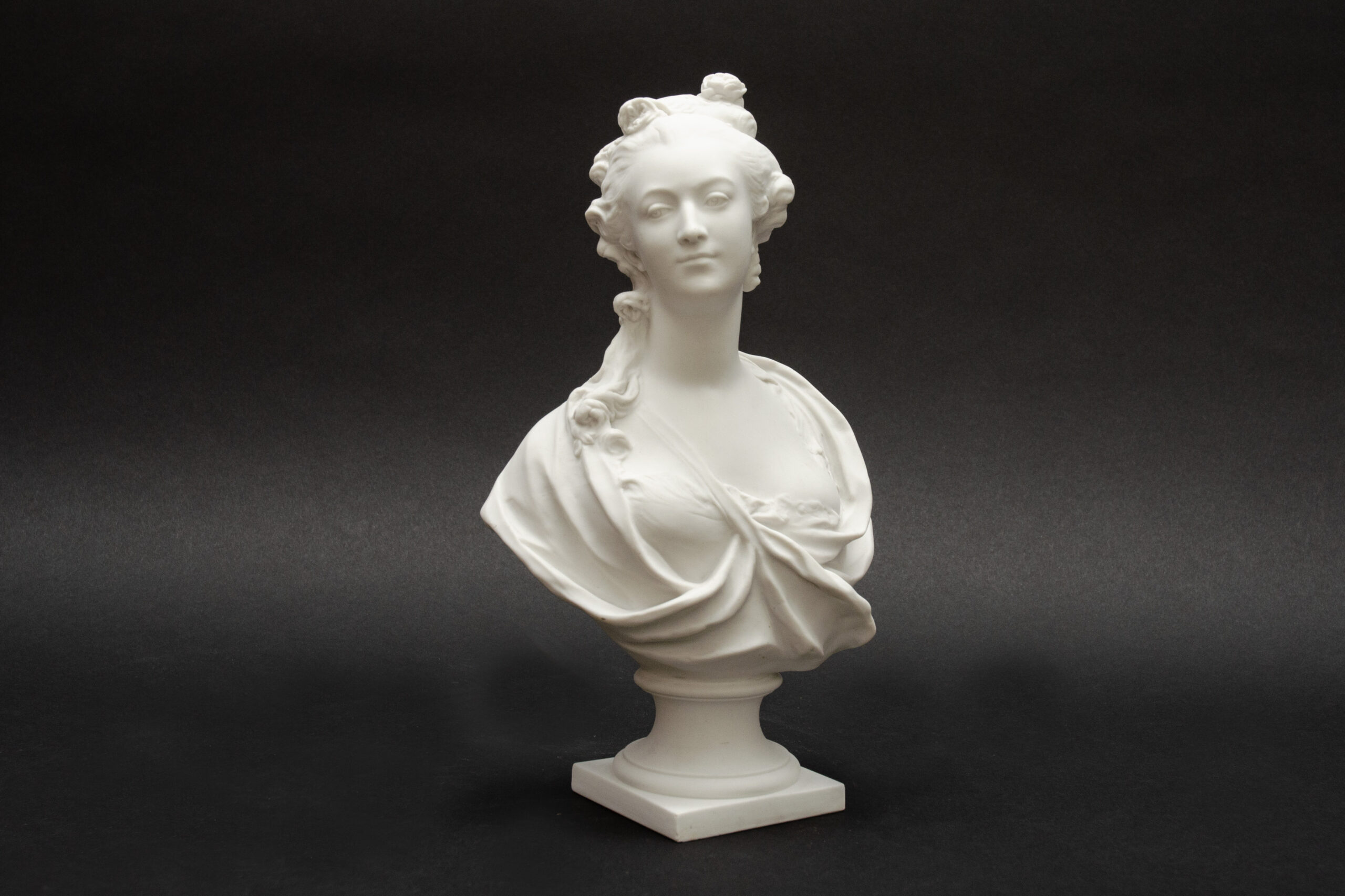 Bisque bust "Elegant", Sèvres - Image 5