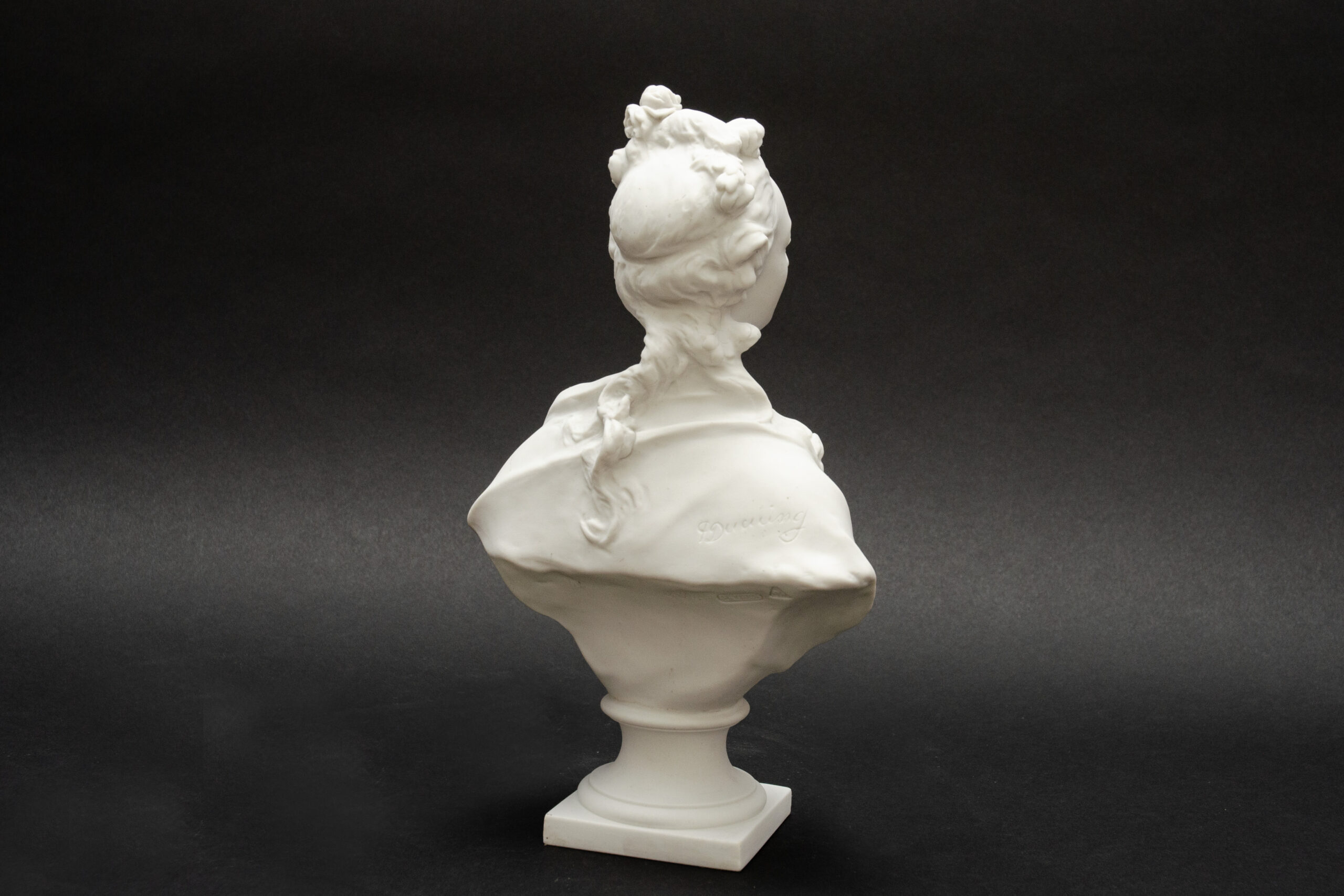 Bisque bust "Elegant", Sèvres - Image 7