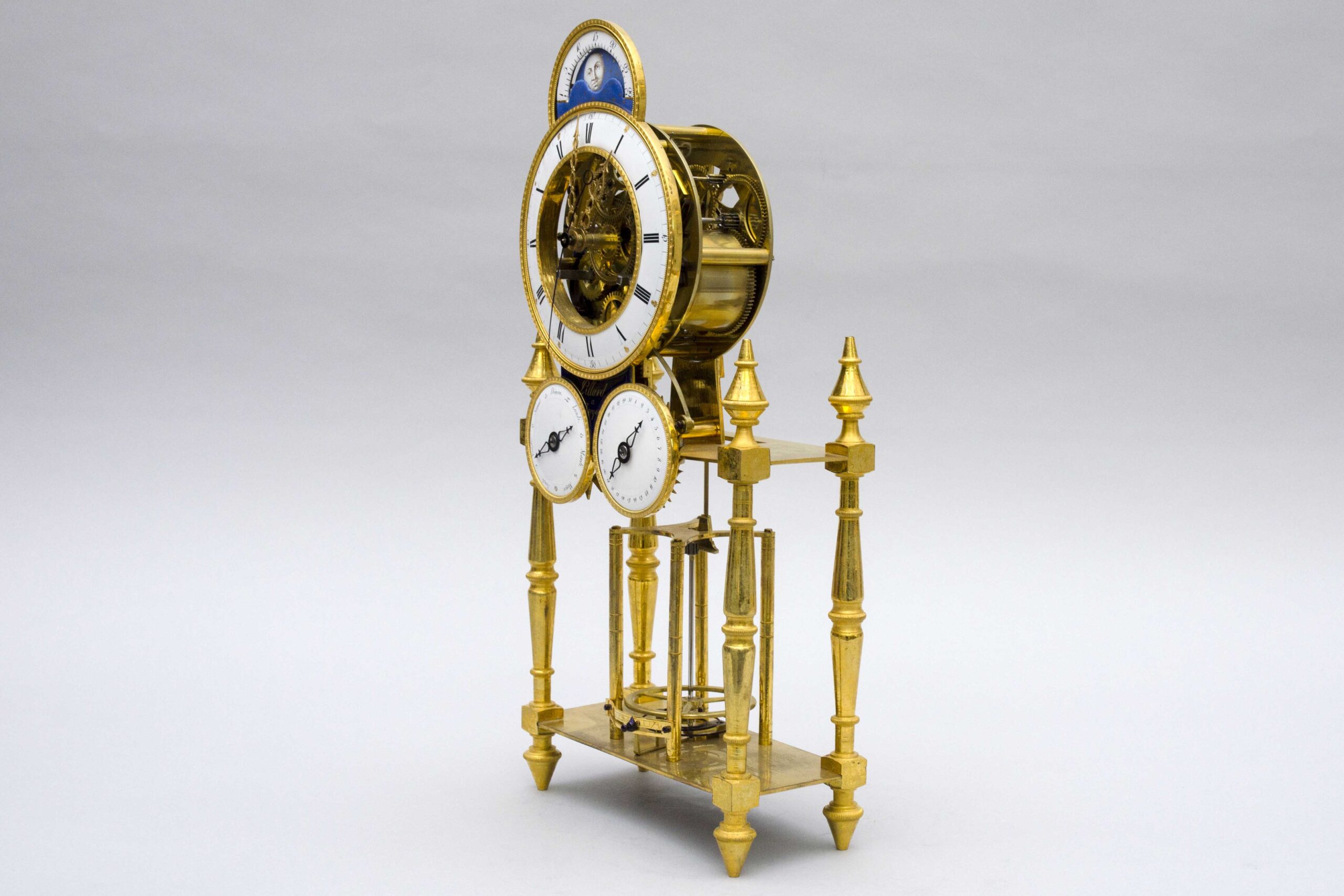 Exceptional portico clock with four dials, "Pillard à Troyes" - Image 4