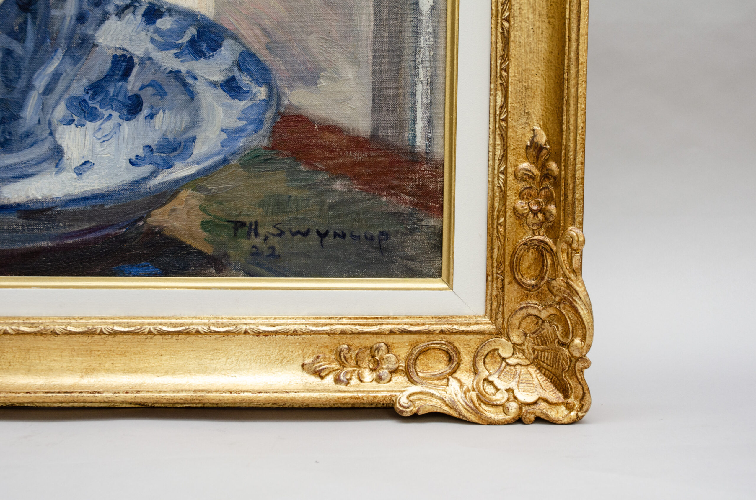 Still Life with Delphiniums, Philippe Swyncop - Image 3