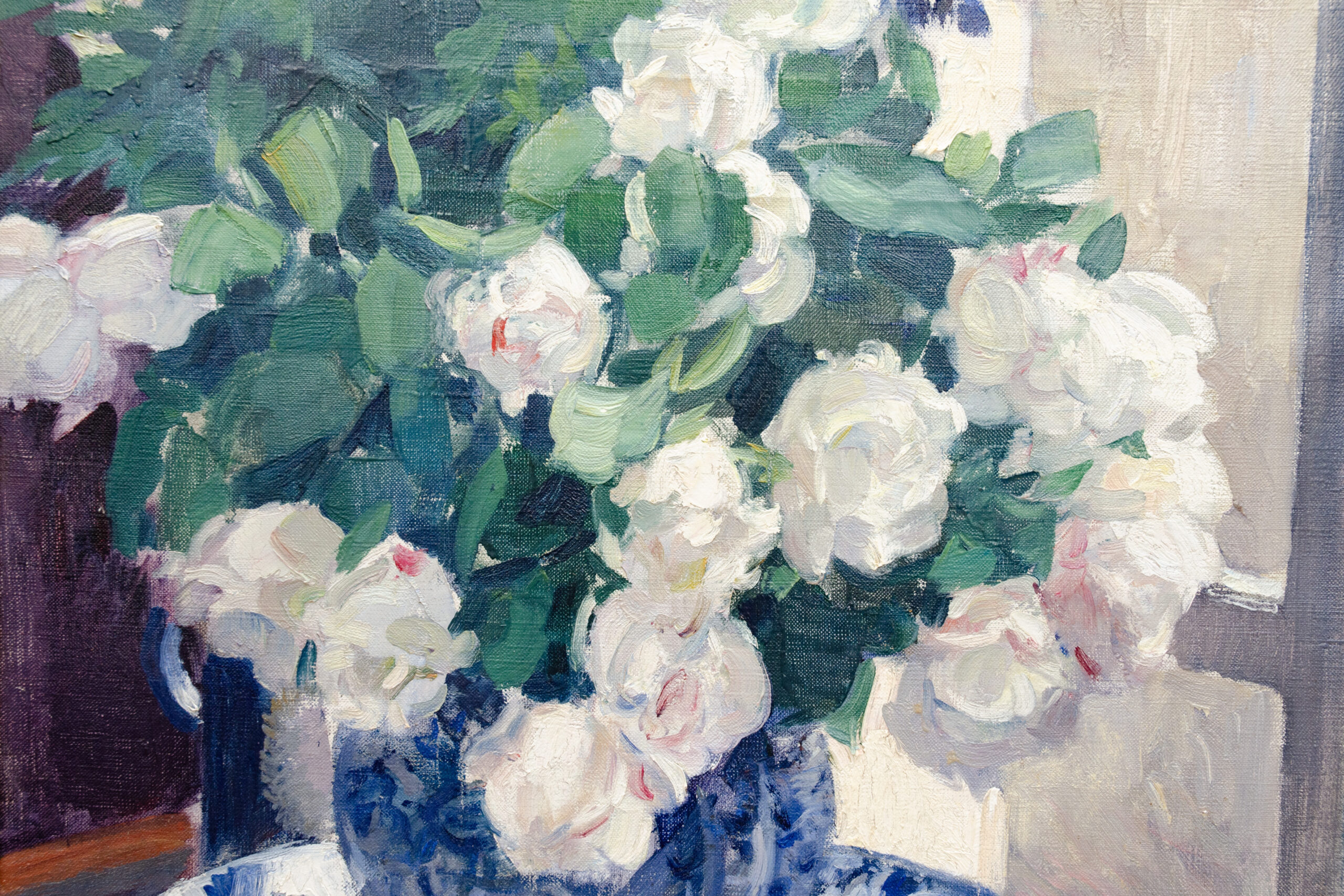 Still Life with Delphiniums, Philippe Swyncop - Image 5